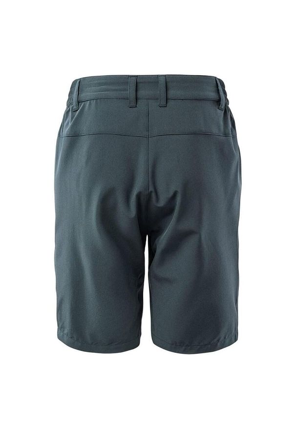 Hi-tec - Spodenki Dziecięce Amilo. Kolor: czarny, zielony, wielokolorowy. Styl: sportowy. Sport: turystyka piesza