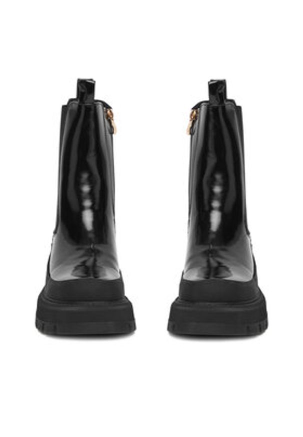 DeeZee Botki 58089-2 Czarny. Kolor: czarny. Materiał: materiał