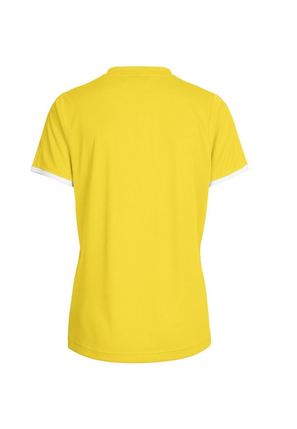 Koszulka sportowa z krótkim rękawem damska Hummel Core Womens SS Jersey. Kolor: żółty. Materiał: jersey. Długość rękawa: krótki rękaw. Długość: krótkie