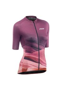 NORTHWAVE - Damski jersey Northwave Earth. Kolor: czerwony. Materiał: jersey. Sport: kolarstwo #1
