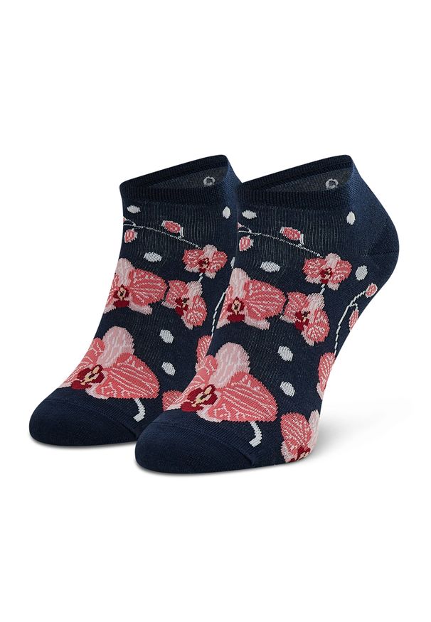 Skarpety stopki damskie Freakers FFSDSTO-NVY Granatowy. Kolor: niebieski. Materiał: materiał