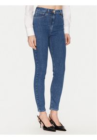 Elisabetta Franchi Jeansy PJ-86I-51E2-V320 Granatowy Regular Fit. Kolor: niebieski