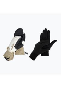 Rękawice snowboardowe damskie Dakine Sequoia Gore-Tex Mitt. Kolor: beżowy. Technologia: Gore-Tex. Sezon: zima. Sport: snowboard