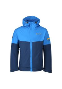 ALPINE PRO - Kurtka turystyczna męska Alpine Pro Norem wodoodporna. Kolor: niebieski