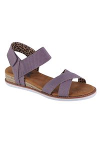 skechers - Sandały damskie, Skechers Desert Kiss- Secret Picnic. Kolor: fioletowy