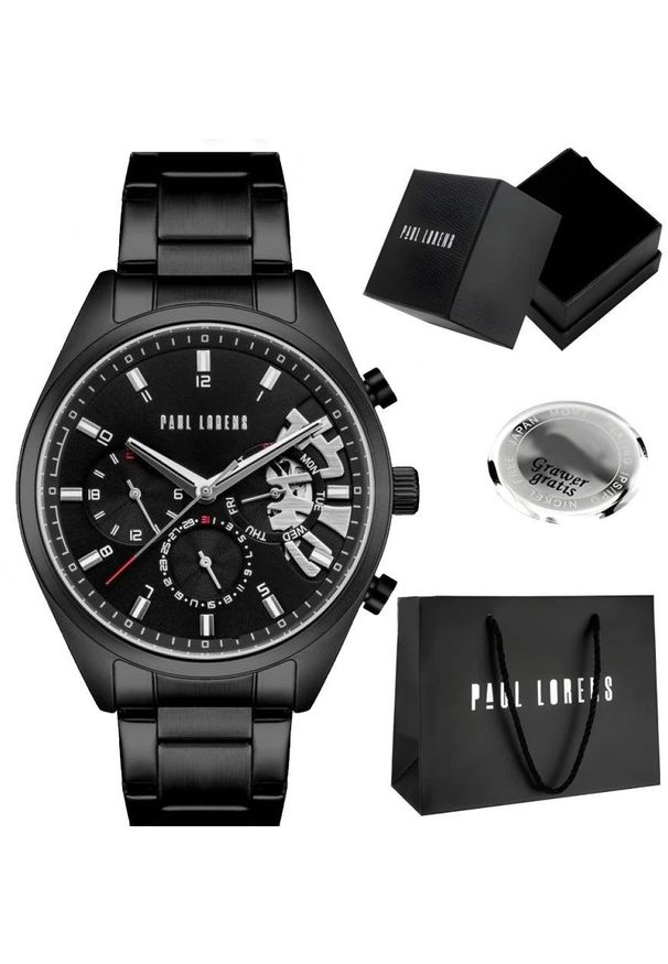 Zegarek męski Paul Lorens SALADO-PROF Z GRAWEREM