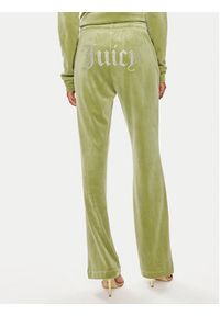 Juicy Couture Spodnie dresowe Tina JCAPW045 Zielony Regular Fit. Kolor: zielony. Materiał: syntetyk #2