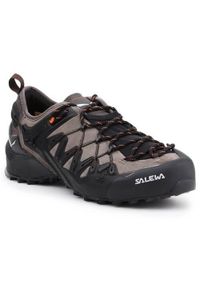 Buty trekkingowe męskie Salewa MS Wildfire Edge. Zapięcie: sznurówki. Kolor: wielokolorowy, beżowy. Materiał: materiał, syntetyk. Szerokość cholewki: normalna #1