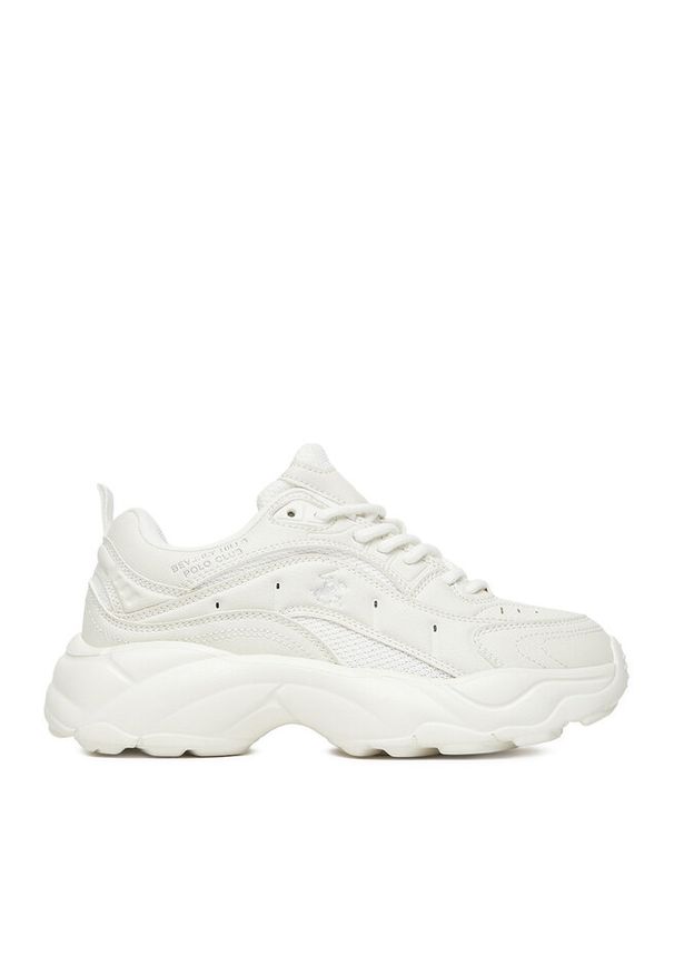 Sneakersy Beverly Hills Polo Club. Kolor: biały