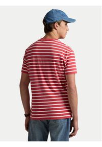 Polo Ralph Lauren T-Shirt 710938134005 Czerwony Slim Fit. Typ kołnierza: polo. Kolor: czerwony. Materiał: bawełna #3
