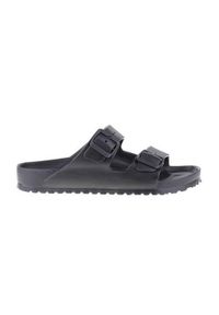 Klapki męskie Birkenstock Arizona Eva. Zapięcie: bez zapięcia. Kolor: wielokolorowy, czarny, szary. Materiał: materiał, syntetyk. Szerokość cholewki: normalna. Sport: turystyka piesza #1