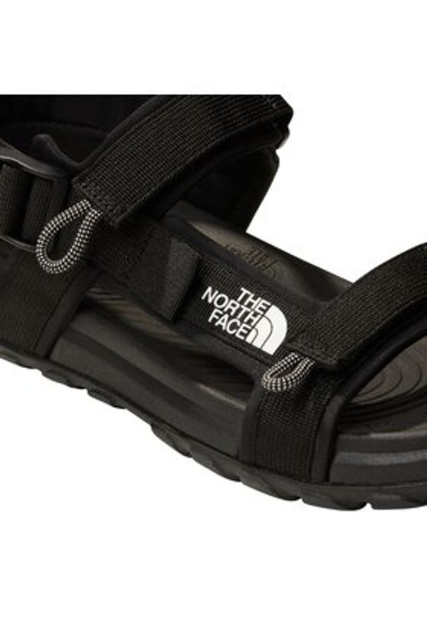 The North Face Sandały M Explore Camp Sandal NF0A8A8XKX71 Czarny. Kolor: czarny. Materiał: materiał