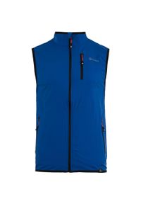 Munkees - Męski Vest McKees Callangate Royal Blue - luksusowa wełna L.. Kolor: wielokolorowy. Materiał: elastan, poliamid