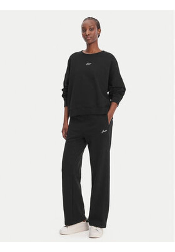 BOSS Spodnie dresowe C-Endless 50554685 Czarny Relaxed Fit. Kolor: czarny. Materiał: bawełna