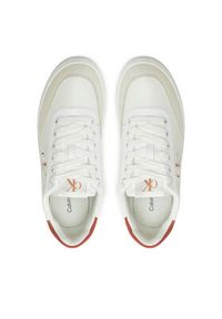 Calvin Klein Jeans Sneakersy Classic Cupsole Laceup Low Lth YW0YW01668 Biały. Kolor: biały. Materiał: skóra #7