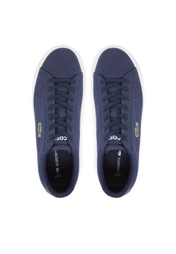 Lacoste Tenisówki La Piquee 2.0 7-49CMA0005 Granatowy. Kolor: niebieski. Materiał: materiał