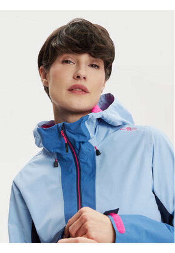 CMP Kurtka przeciwdeszczowa 34Z6526 Niebieski Regular Fit. Kolor: niebieski. Materiał: syntetyk