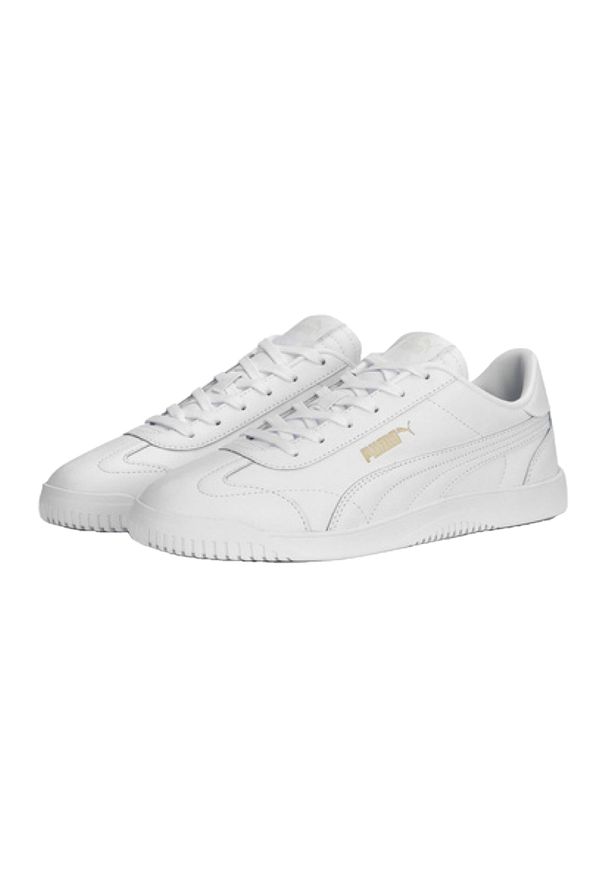 Puma - Męskie Buty Treningowe Club 5v5. Kolor: biały. Sport: turystyka piesza