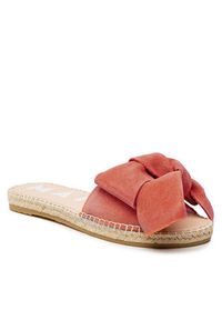 Manebi Espadryle Sandals With Bow R 3.3 J0 Pomarańczowy. Kolor: pomarańczowy. Materiał: zamsz, skóra #5