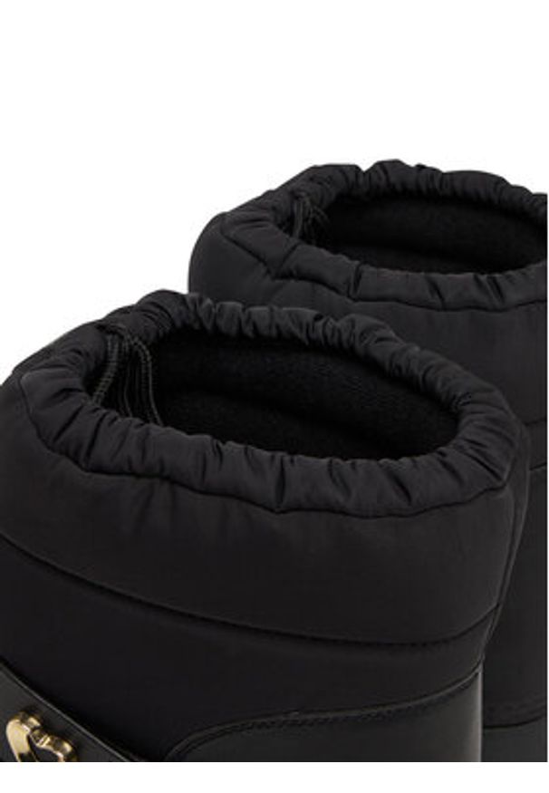 Love Moschino - LOVE MOSCHINO Śniegowce JA24182G1NISD00A Czarny. Kolor: czarny. Materiał: materiał