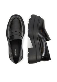 DeeZee Loafersy ST0242613-1 Czarny. Kolor: czarny. Materiał: materiał, syntetyk #4