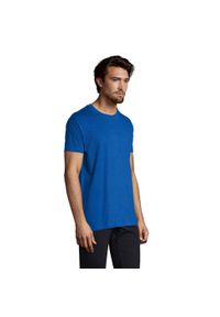 SOL'S - Koszulka Sol's Imperial. Kolor: niebieski. Materiał: bawełna. Sport: piłka nożna #2