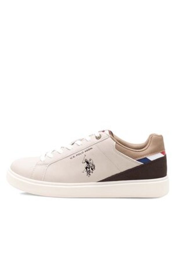 U.S. Polo Assn. Sneakersy ROKKO001M/CY3 Beżowy. Kolor: beżowy