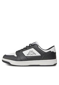 Kappa Sneakersy Logo Bernal 361G13W Biały. Kolor: biały. Materiał: skóra