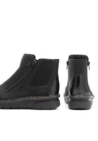 Rieker Botki 73355-00 Czarny. Kolor: czarny. Materiał: syntetyk #7