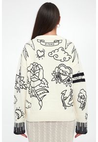Pinko - Sweter damski wełniany Andros TWINSET. Materiał: wełna #3