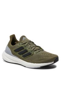 Adidas - adidas Buty do biegania Pureboost 23 IF1548 Khaki. Kolor: brązowy #5