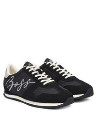 BOSS Sneakersy Levon 50569298 Czarny. Kolor: czarny. Materiał: materiał #5