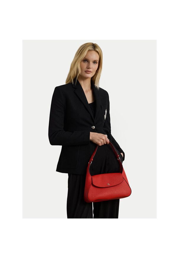 Lauren Ralph Lauren - Torebka LAUREN RALPH LAUREN. Kolor: czerwony