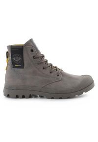 Buty do chodzenia męskie Palladium Pampa Surplus Major. Zapięcie: sznurówki. Kolor: szary. Materiał: tkanina, materiał, syntetyk. Szerokość cholewki: normalna. Sport: turystyka piesza