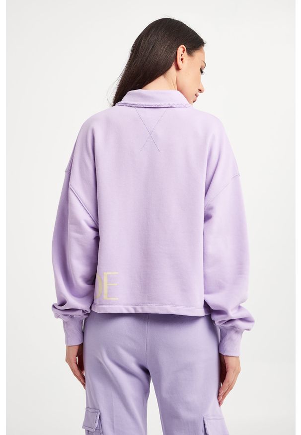 Twinset Milano - Bluza TWINSET ACTITUDE. Długość rękawa: długi rękaw. Długość: długie. Wzór: nadruk