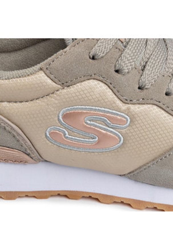 skechers - Skechers Sneakersy Golden Gurl 111/TPE Szary. Kolor: szary. Materiał: materiał