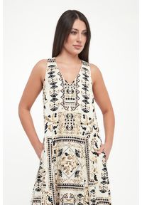 Joseph Ribkoff - Sukienka lniana JOSEPH RIBKOFF. Materiał: len #4