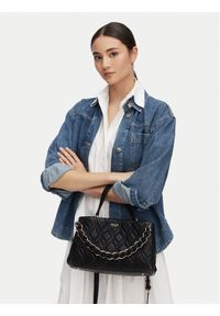 Guess Torebka Maxine HWQG97 33050 Czarny. Kolor: czarny. Materiał: skórzane #1