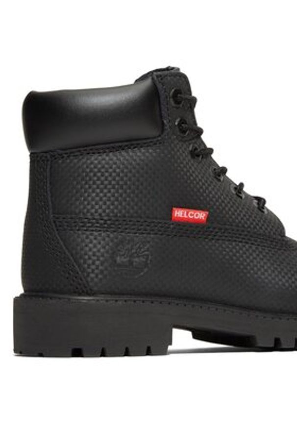 Timberland Trapery 6 In Premium Wp Boot TB0A5Y390011 Czarny. Kolor: czarny. Materiał: skóra