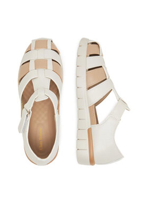 Clara Barson Sandały WFA3899-1 Beżowy. Kolor: beżowy. Materiał: syntetyk, materiał