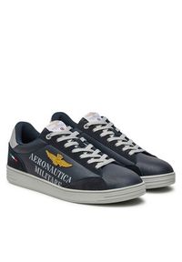 Aeronautica Militare Sneakersy 242SC289CT3385 Granatowy. Kolor: niebieski. Materiał: skóra #6