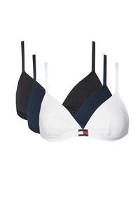 TOMMY HILFIGER - Tommy Hilfiger Komplet 3 biustonoszy UW0UW05747 Kolorowy. Materiał: bawełna. Wzór: kolorowy
