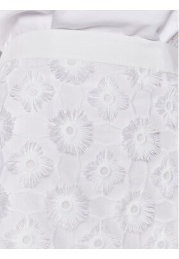 Silvian Heach Spódnica ołówkowa GPP23315MG Biały Slim Fit. Kolor: biały. Materiał: syntetyk