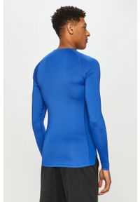 Nike - Longsleeve. Kolor: niebieski. Materiał: tkanina, skóra, dzianina, włókno. Długość rękawa: długi rękaw #5