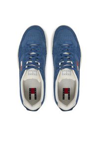 Tommy Jeans Sneakersy Tjm Cupsole Suede EM0EM01568 Niebieski. Kolor: niebieski. Materiał: zamsz, skóra #3