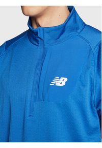 New Balance Bluza techniczna Heat Grid MT23252 Niebieski Athletic Fit. Kolor: niebieski. Materiał: syntetyk #3