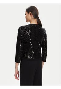 Marella Kardigan Siena1 2523346094 Czarny Regular Fit. Kolor: czarny. Materiał: bawełna