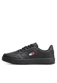 Tommy Jeans Sneakersy Basket EM0EM00900 Czarny. Kolor: czarny. Materiał: skóra #7