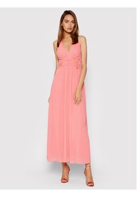 Rinascimento Sukienka wieczorowa CFC0103373003 Różowy Regular Fit. Kolor: różowy. Materiał: syntetyk. Styl: wizytowy #3