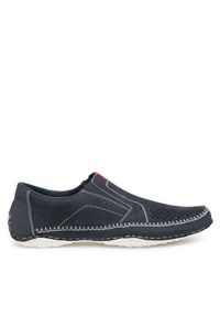 Półbuty Rieker. Kolor: niebieski #1